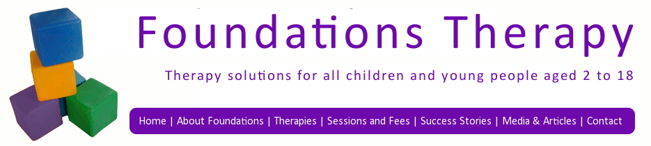 Foundations Therapy and Hypnotherapy solutions for all children and young people aged 2 to 18 Foundations Therapy and Hypnotherapy solutions for all children and young people aged 2 to 18